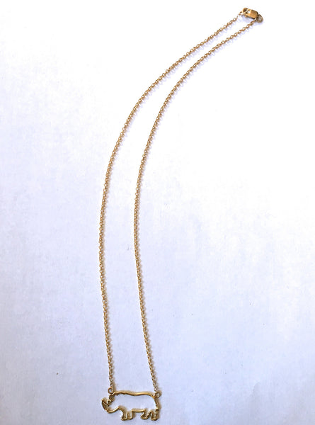 Rhinoceros Necklace