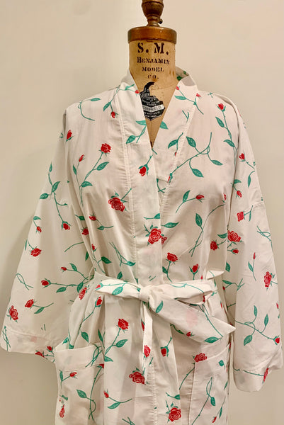 Aromatherapy Print Robe Rose