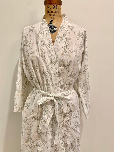 Aromatherapy Print Robe in Chamomile