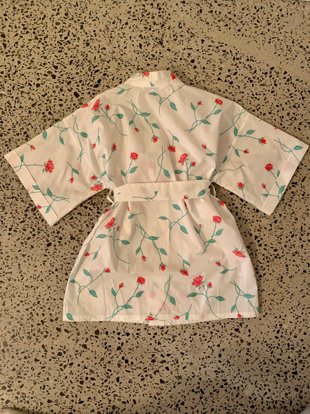 Aromatherapy Print Robe Rose Toddler Size