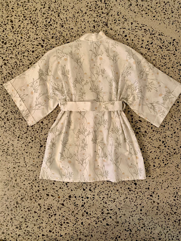 Aromatherapy Print Robe in Chamomile Toddler