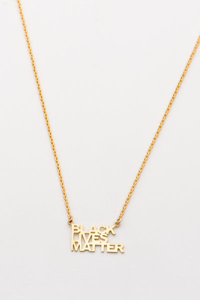 Black Lives Matter Necklace