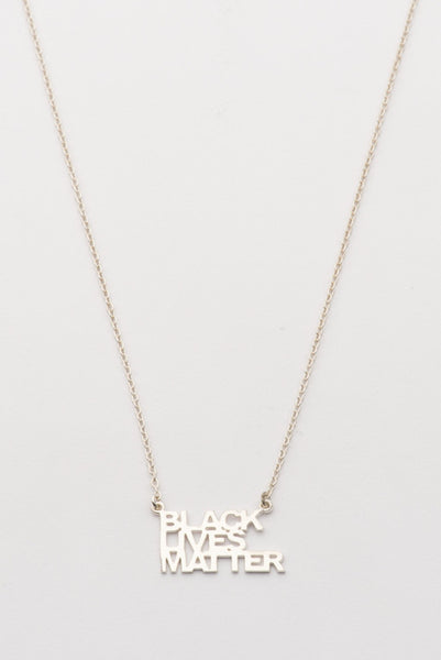 Black Lives Matter Necklace